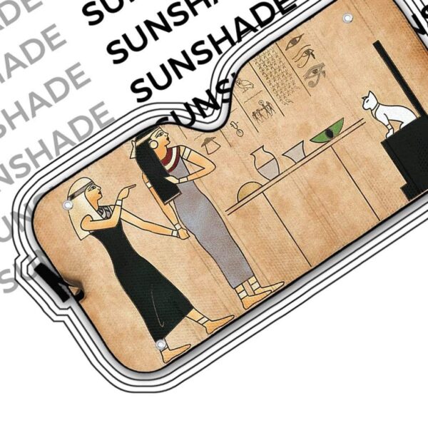 gearhumans 3D Yelling At A Cat Custom Car Auto Sunshade GN11072 Auto Sunshade