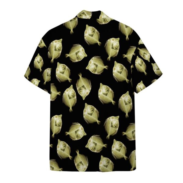 Gearhumans 3D Yellow Tang Fish X Ray Custom Short Sleeve Shirt GO07052119 Hawai Shirt