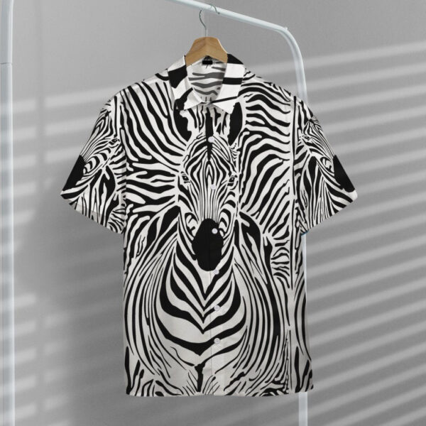 Gearhumans 3D Zebra Custom Hawaii Shirt GO17052112 Hawai Shirt