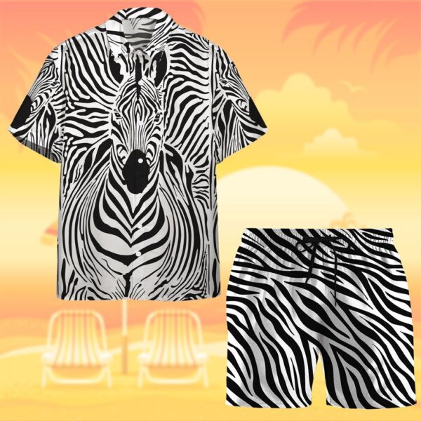 Gearhumans 3D Zebra Custom Hawaii Shirt GO17052112 Hawai Shirt