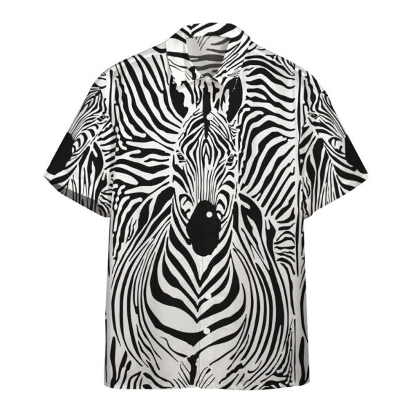 Gearhumans 3D Zebra Custom Hawaii Shirt GO17052112 Hawai Shirt Short Sleeve Shirt S 
