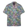 Gearhumans 3D Zombies Want Your Brrraaaiiinnsss Custom Hawaii Shirt GO24062119 Hawai Shirt Hawai Shirt S