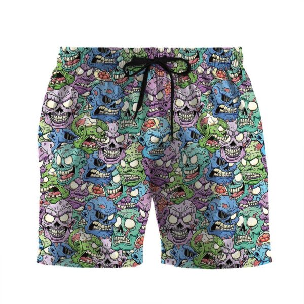 Gearhumans 3D Zombies Want Your Brrraaaiiinnsss Custom Hawaii Shirt GO24062119 Hawai Shirt Men Shorts S 