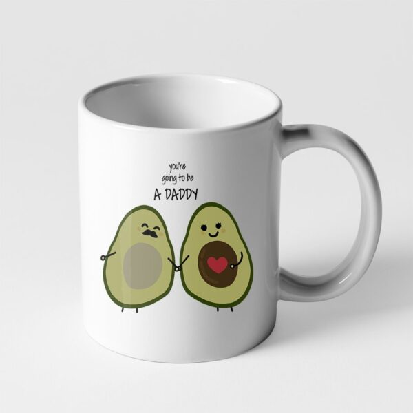 Gearhumans [Best Gift For Father's Day] 3D Avocado Dad Happy Fathers Day Mug GS140436 Mug