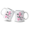 Gearhumans [Best Gift For Father's Day] 3D Combo My 1st Mother & FatherDay Custom Name & Custom Number Mug GV26031 Mug Father 11oz