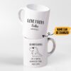 Gearhumans [Best Gift For Father's Day] 3D Grandasaurus Father's Day Gift Custom Name Mug GS120430 Mug