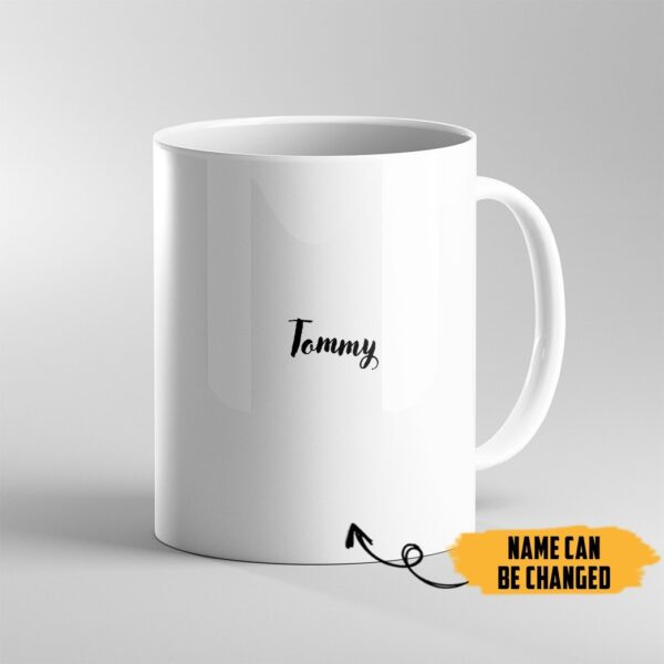 Gearhumans [Best Gift For Father's Day] 3D Happy Fathers Day Gift Best Dog Dad Ever Custom Name Mug GO060413 Mug 11oz