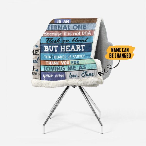 Gearhumans [Best Gift For Father's Day] 3D Letter To Bonus Dad Fathers Day Custom Name Blanket GS16042150 Blanket