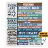 Gearhumans [Best Gift For Father's Day] 3D Letter To Bonus Dad Fathers Day Custom Name Blanket GS16042150 Blanket Blanket M(51''x59'')