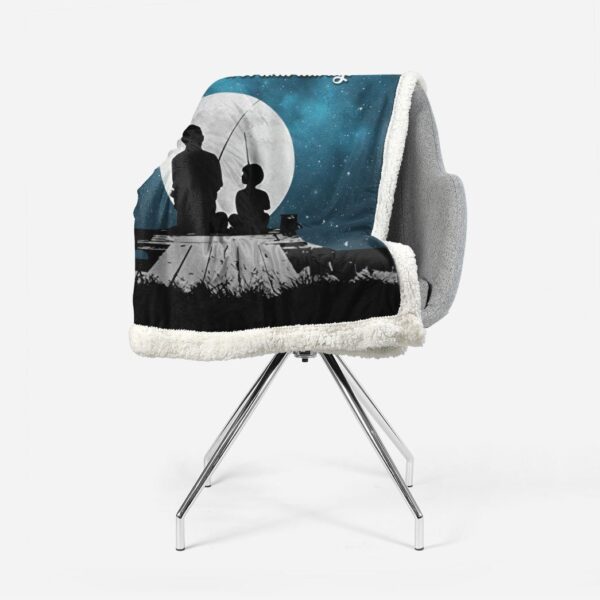 Gearhumans [Best Gift For Father's Day] 3D My Dad The Legend Happy Fathers Day Custom Name Blanket GS15042142 Blanket 