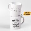 Gearhumans [Best Gift For Father's Day] 3D Our First Fathers Day Custom Name Mug GS07045 Mug
