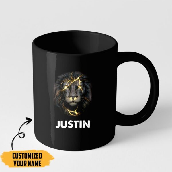 Gearhumans [Best Gift For Father's Day] Gearhuman 3D Happy Father Day Gift My Dad Is My Greatest Hero Custom Name Mug GO25038 Mug 11oz