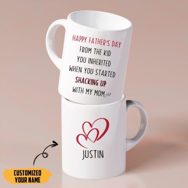 Gearhumans [Best Gift For Father's Day] Gearhuman 3D Happy Fathers Day Custom Name Mug GW25036 Mug