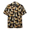 Gearhumans Corgi Dogs 3D Custom Hawaii Shirt GO10052116 Hawai Shirt Short Sleeve Shirt S