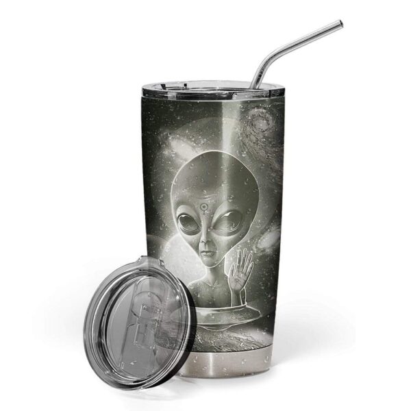 Gearhumans Gearhuman 3D Alien Custom Design Vacuum Insulated Tumbler GV11055 Tumbler 20oz