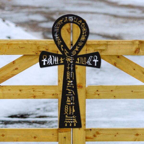 Gearhumans Gearhuman 3D Ancient Egyptian Ankh Custom Metal Sign GW190317 Metal Sign