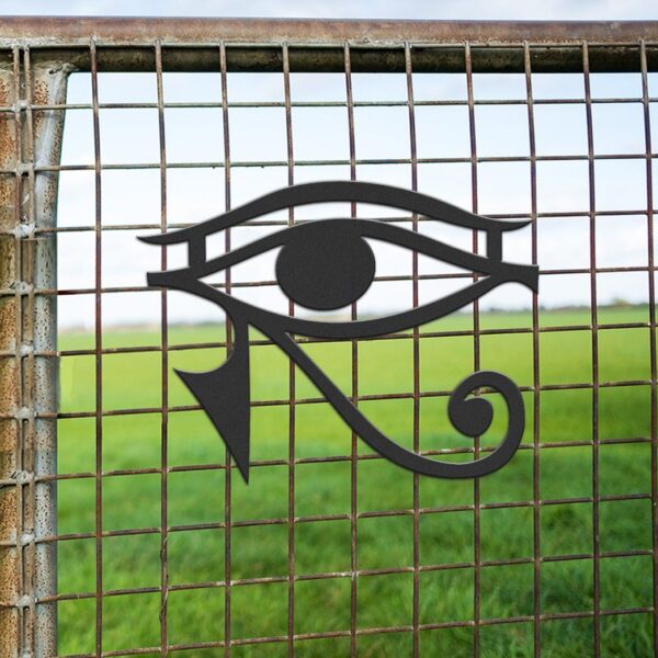Gearhumans Gearhuman 3D Ancient Egytian Eye Of Ra Custom Metal Sign GW190315 Metal Sign