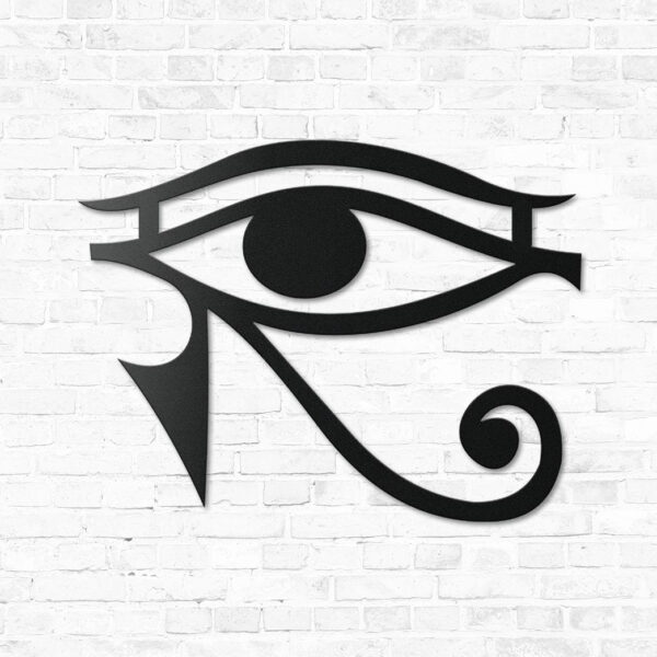 Gearhumans Gearhuman 3D Ancient Egytian Eye Of Ra Custom Metal Sign GW190315 Metal Sign Metal Sign XS(8'x8')