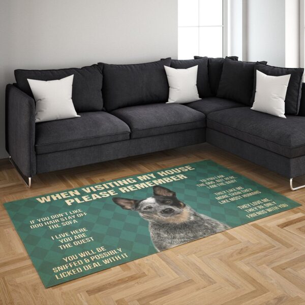 Gearhumans Gearhuman 3D Australian Cattle Dog Carpet GV26036 Square Carpet