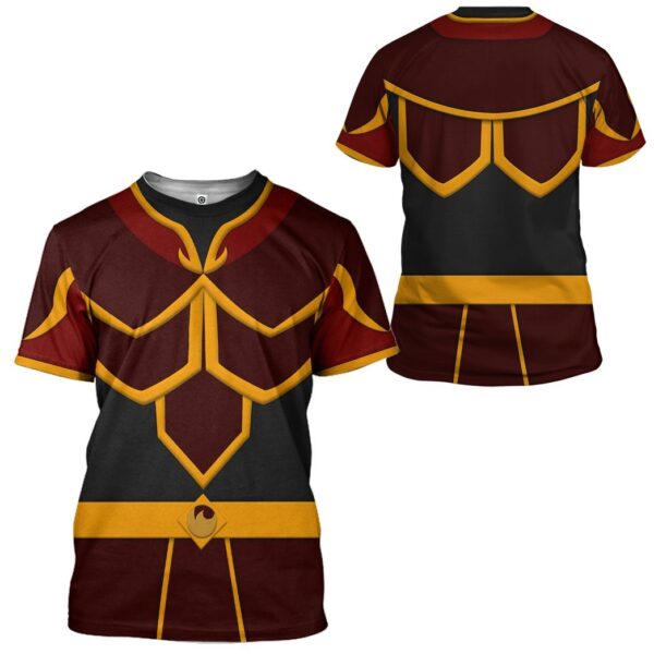 Gearhumans Gearhuman 3D Azula The Last Airbender Tshirt Hoodie Apparel GV12032 3D Apparel