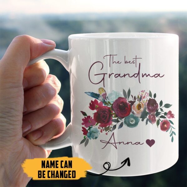 Gearhumans Gearhuman 3D Best Grandma Mothers Day Custom Name Mug GS290313 Mug