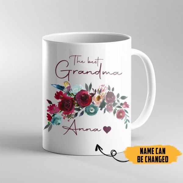 Gearhumans Gearhuman 3D Best Grandma Mothers Day Custom Name Mug GS290313 Mug