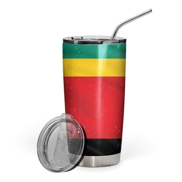Gearhumans Gearhuman 3D Bob Marley Costume Design Vacuum Insulated Tumbler GN300710 Tumbler 20oz