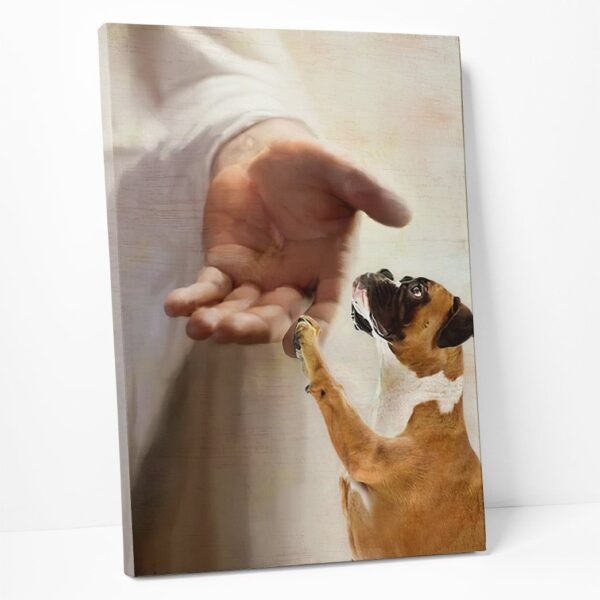 Gearhumans Gearhuman 3D Boxer Take My Hand Jesus God Custom Canvas GW30035 Canvas