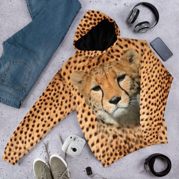 Gearhumans Gearhuman 3D Cheetah Front And Back Tshirt Hoodie Apparel GV19037 3D Apparel