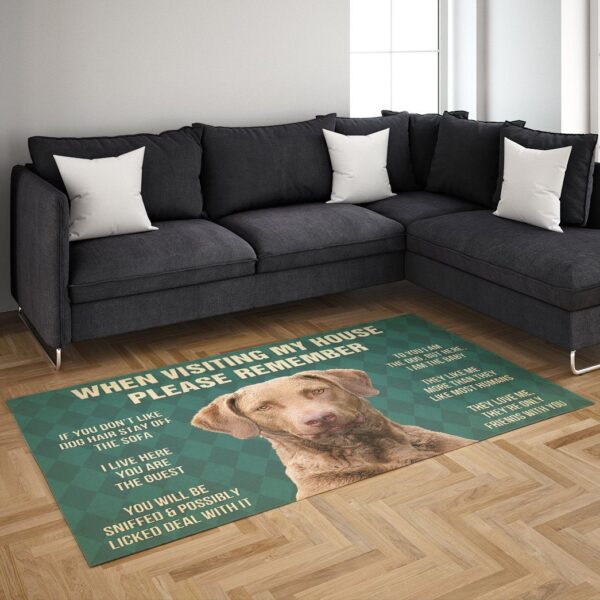 Gearhumans Gearhuman 3D Chesapeake Bay Retriever Dog Carpet GV26033 Square Carpet