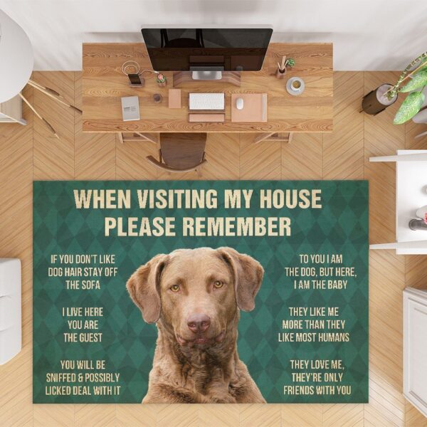 Gearhumans Gearhuman 3D Chesapeake Bay Retriever Dog Carpet GV26033 Square Carpet