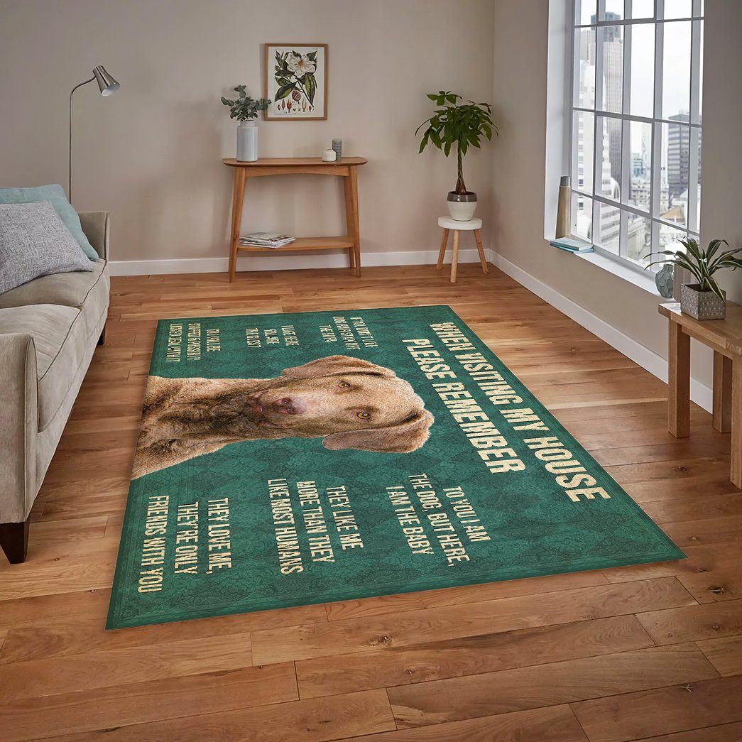 Gearhumans Gearhuman 3D Chesapeake Bay Retriever Dog Carpet GV26033 Square Carpet