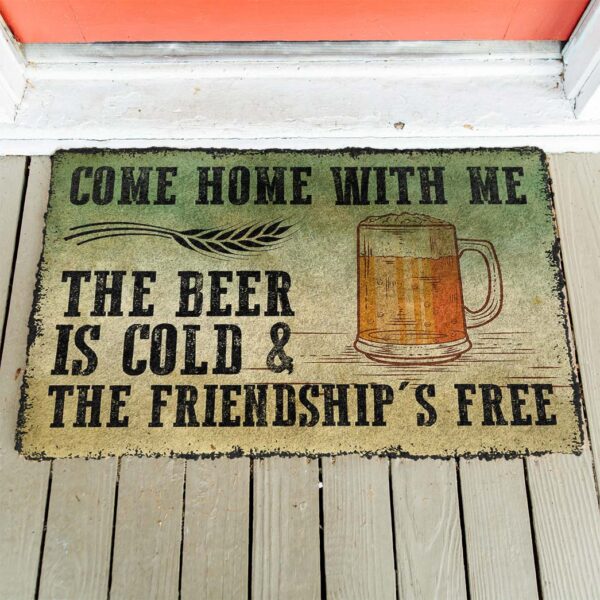 Gearhumans Gearhuman 3D Come Home With Beer Doormat GB16031 Doormat