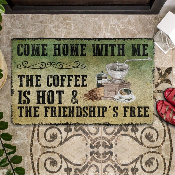 Gearhumans Gearhuman 3D Come Home With Coffee Doormat GB17032 Doormat