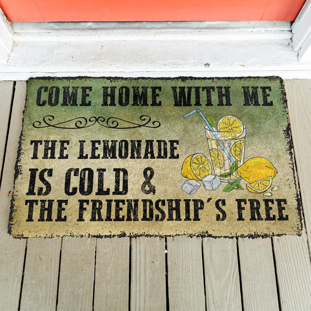Gearhumans Gearhuman 3D Come Home With Lemonade Doormat GB17035 Doormat