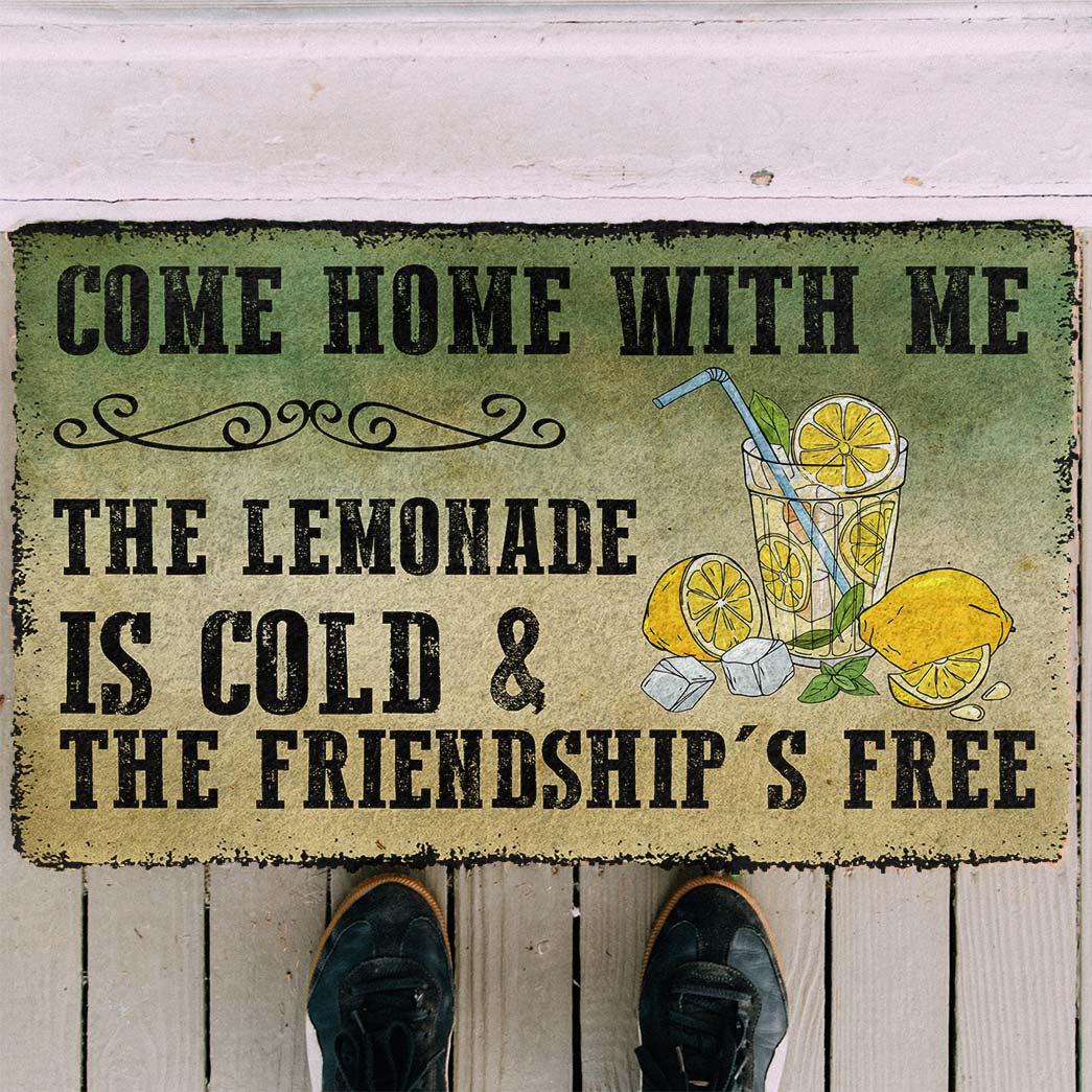 Gearhumans Gearhuman 3D Come Home With Lemonade Doormat GB17035 Doormat