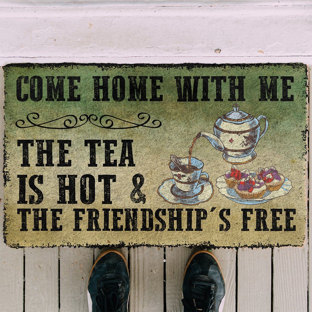 Gearhumans Gearhuman 3D Come Home With Tea Doormat GB17031 Doormat