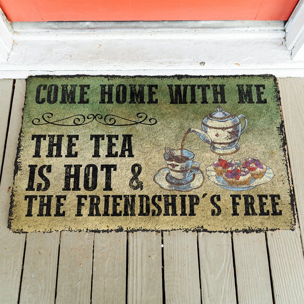 Gearhumans Gearhuman 3D Come Home With Tea Doormat GB17031 Doormat
