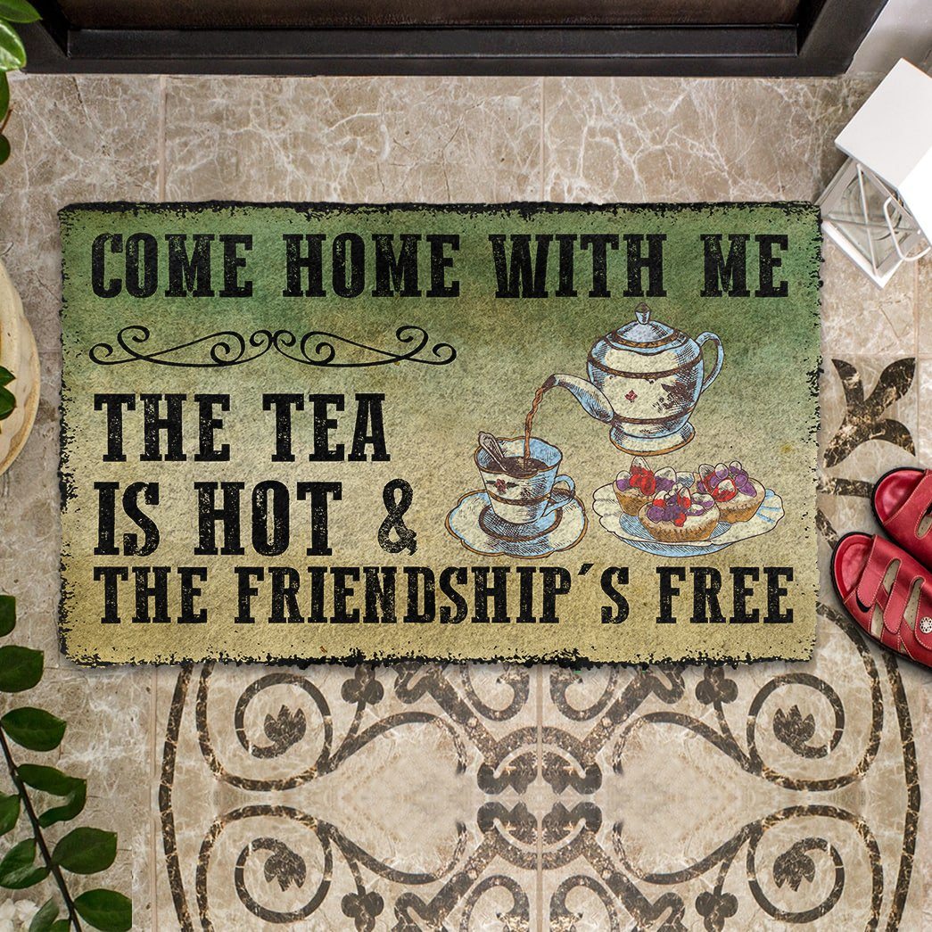 Gearhumans Gearhuman 3D Come Home With Tea Doormat GB17031 Doormat