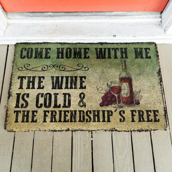 Gearhumans Gearhuman 3D Come Home With Wine Doormat GB16032 Doormat