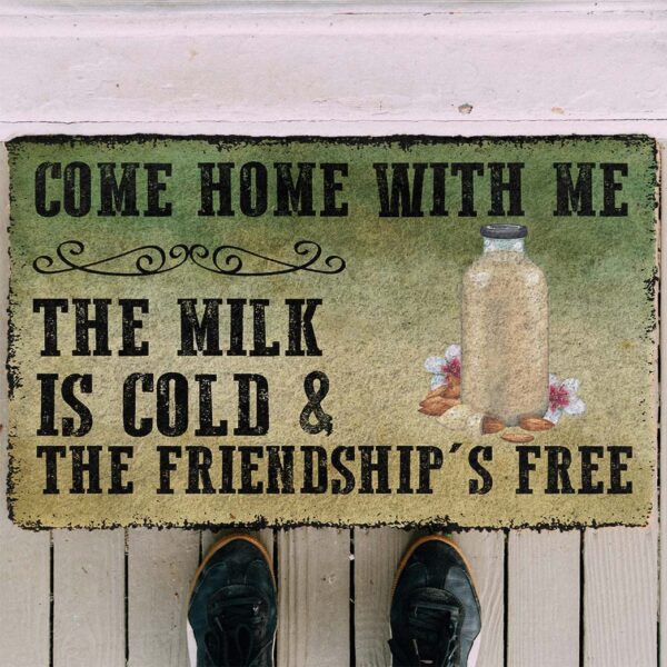 Gearhumans Gearhuman 3D Come With Almond Milk Doormat GB17033 Doormat