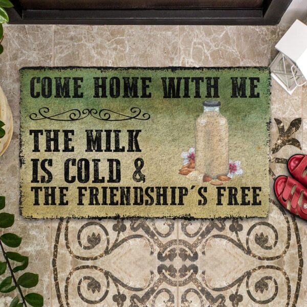 Gearhumans Gearhuman 3D Come With Almond Milk Doormat GB17033 Doormat