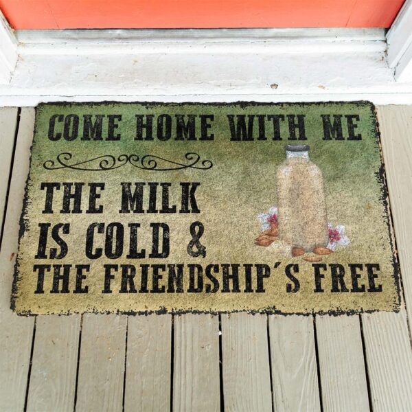 Gearhumans Gearhuman 3D Come With Almond Milk Doormat GB17033 Doormat