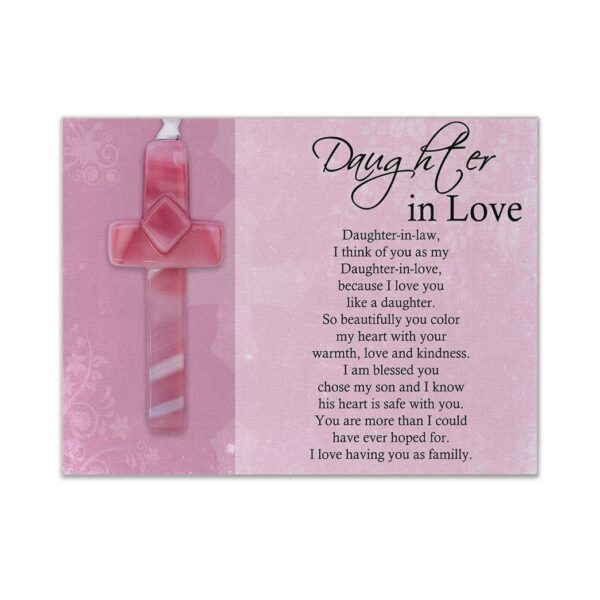 Gearhumans Gearhuman 3D Cross For Daughter In Law Mothers Day Gift Custom Canvas GW220316 Canvas 1 Piece Non Frame M