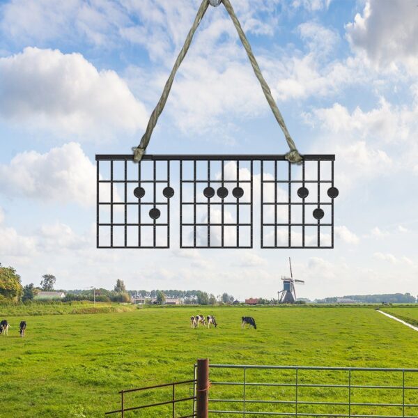 Gearhumans Gearhuman 3D DAD Chord Guitar Metal Sign GB19033 Metal Sign