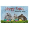 Gearhumans Gearhuman 3D Easter Day Bunny Custom Name Doormat GW160322 Doormat Doormat S(15,8''x23,6'')