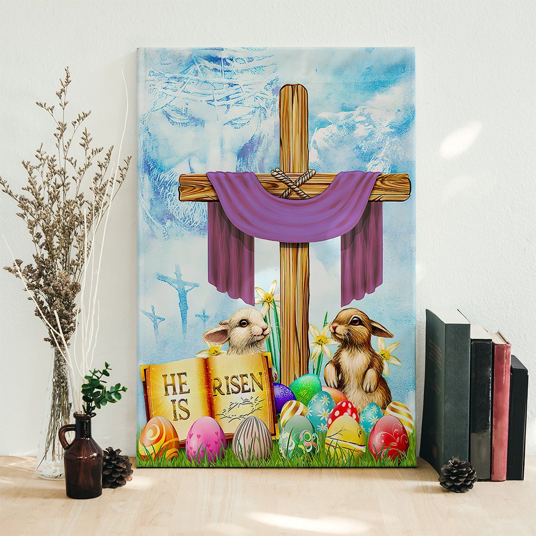 Gearhumans Gearhuman 3D Easter Day He Is Risen Custom Canvas GW170310 Canvas