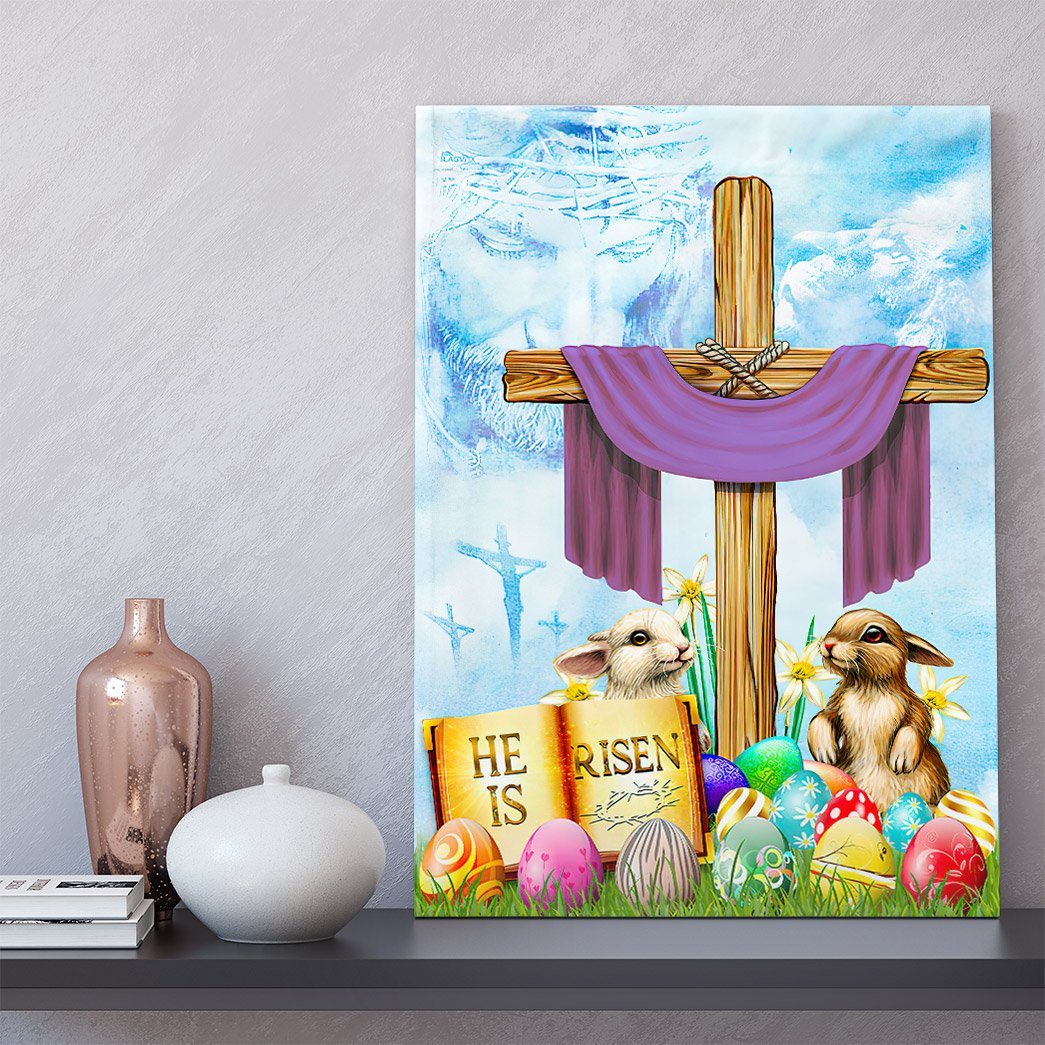 Gearhumans Gearhuman 3D Easter Day He Is Risen Custom Canvas GW170310 Canvas