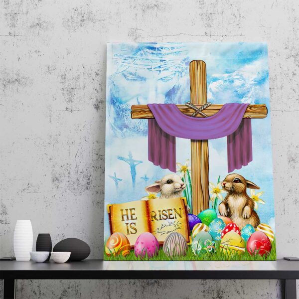 Gearhumans Gearhuman 3D Easter Day He Is Risen Custom Canvas GW170310 Canvas
