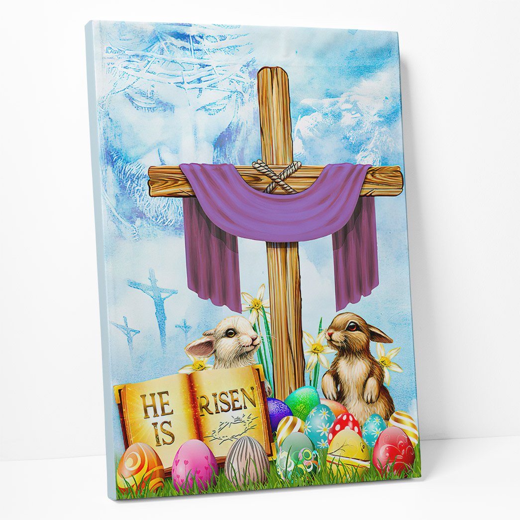 Gearhumans Gearhuman 3D Easter Day He Is Risen Custom Canvas GW170310 Canvas